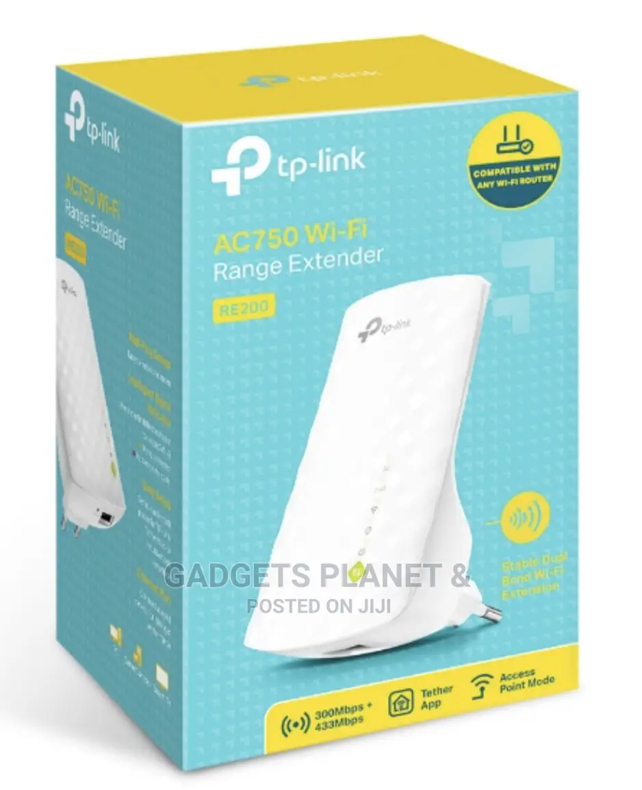 Tp - Link Ac750 Mesh Wi-Fi Range Extender - Re200