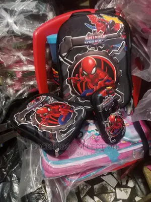 Spinderman 3 in 1 Trollery School Bag