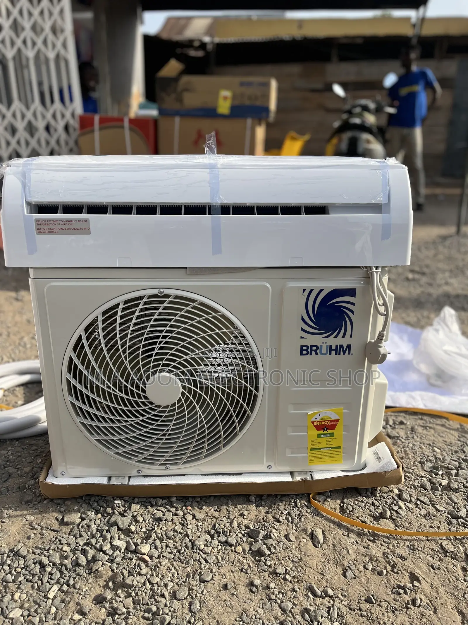 New in Box With One Year Full Warranty Bruhm 1.5 Hp Split Ac