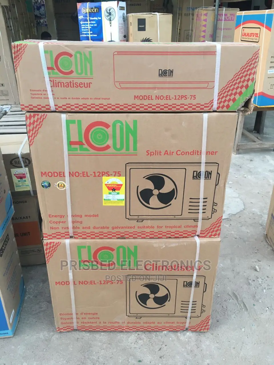 Elcon Powerful Air Conditioner 1.5hp R410 Gas