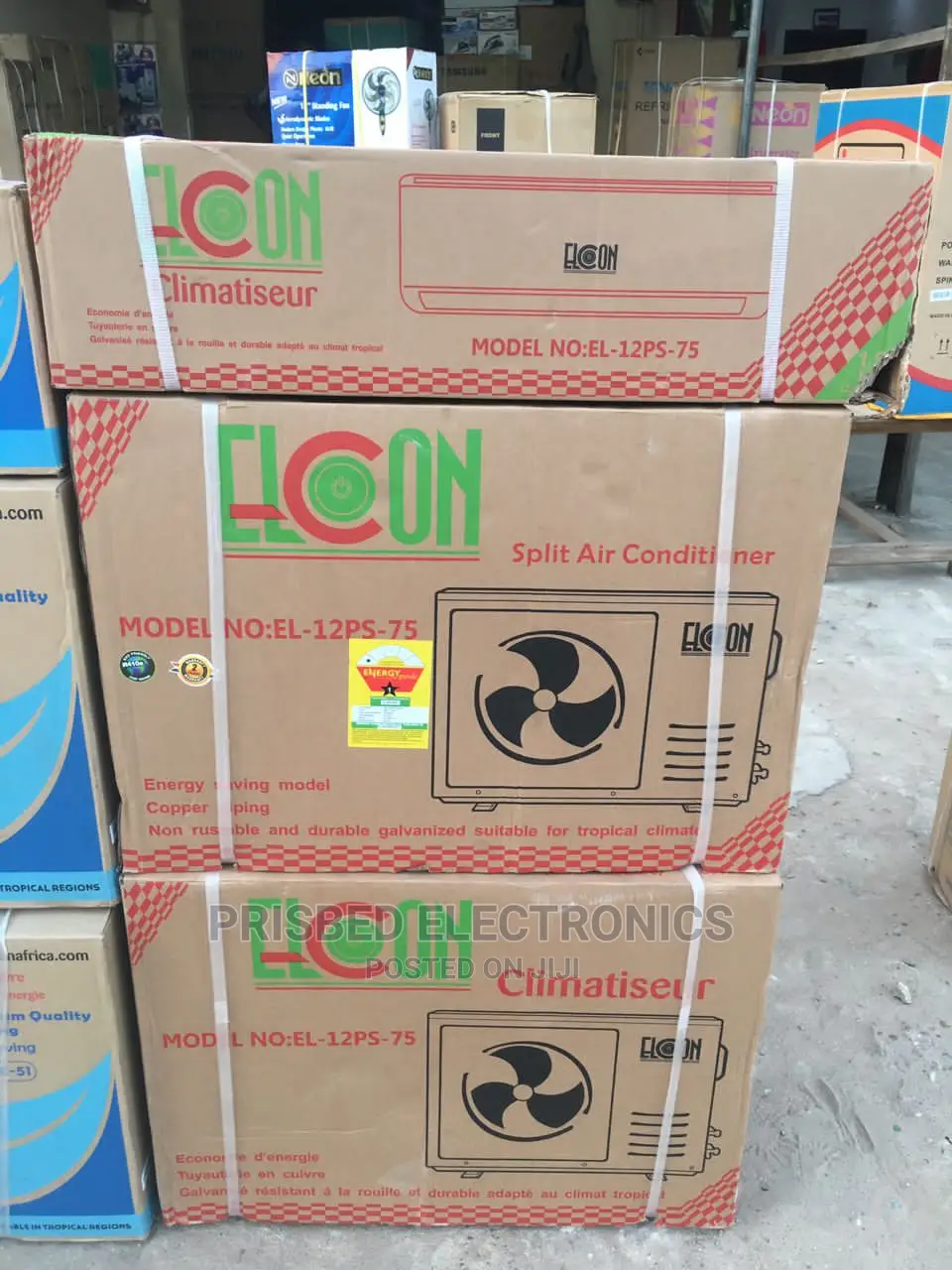 Elcon Powerful Air Conditioner 1.5hp R410 Gas