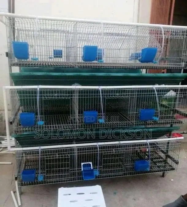 Rabbit Cage With 18 Rooms