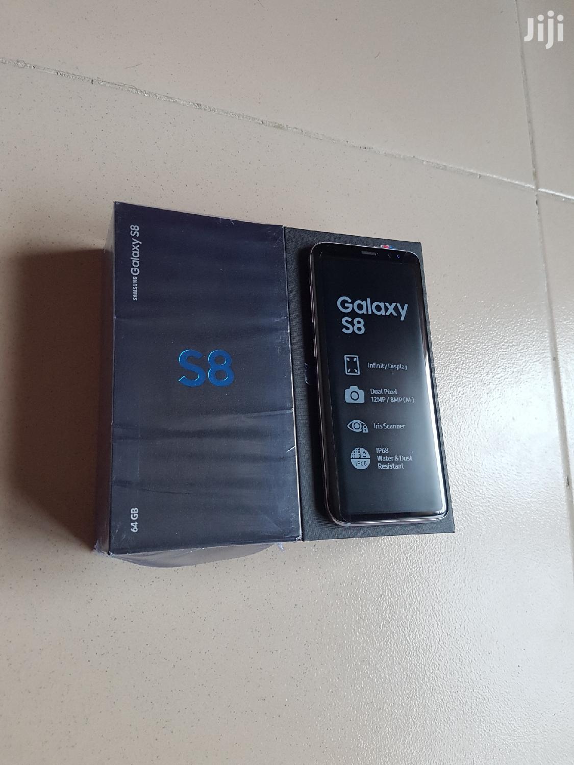 New Samsung Galaxy S8 64 GB Black