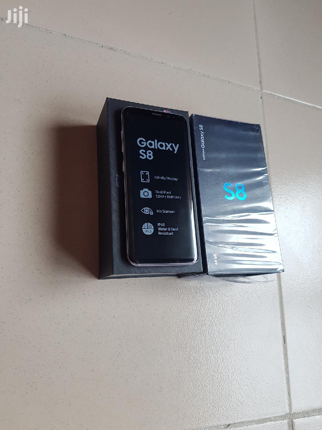 New Samsung Galaxy S8 64 GB Black