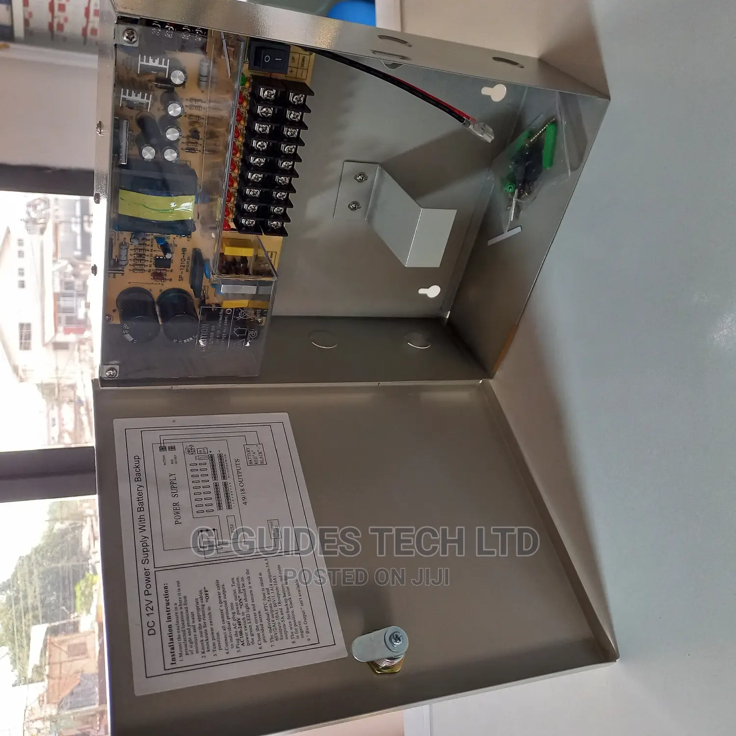 12V 10A CCTV Backup Power Supply