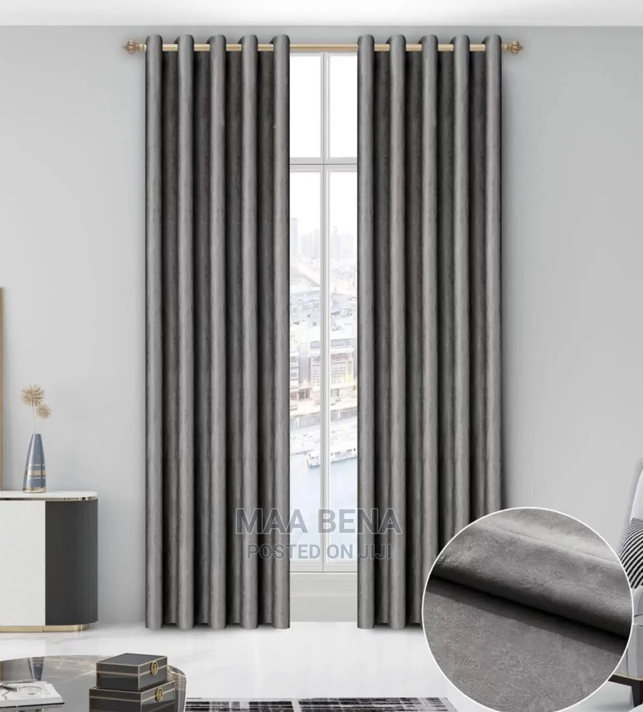 Quality Imported Curtains (2in1)
