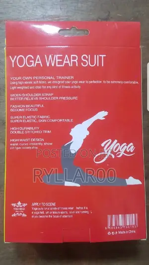 Ladies Fashion Yoga Wear