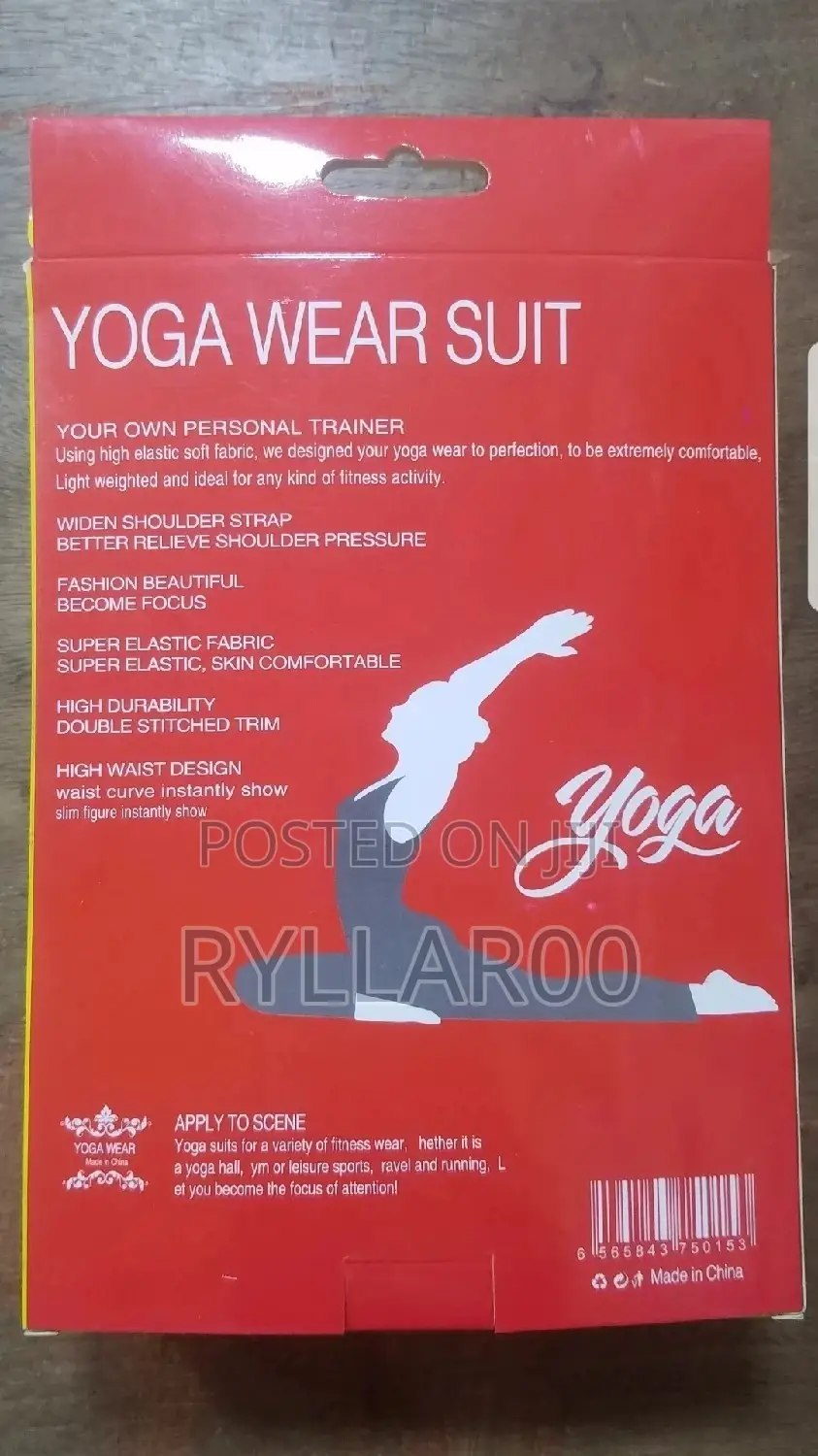 Ladies Fashion Yoga Wear