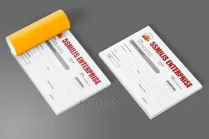 Receipt Books Design and Printing