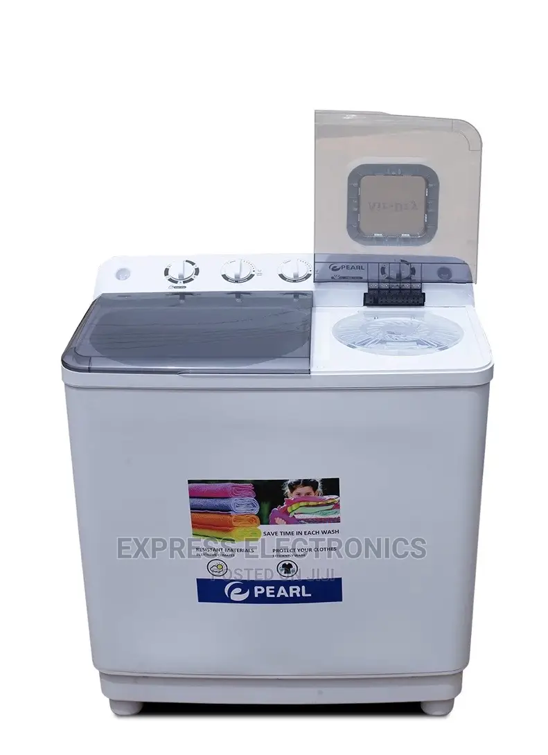 Wash Faster With Pearl 7KG Semi Auto Top Load Washing Mach