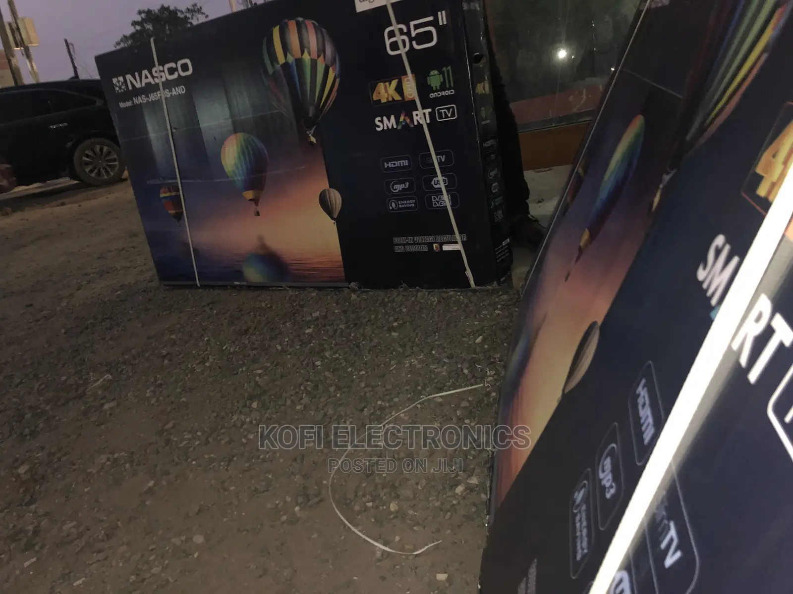 Uhd Digital Satellite Smart TV Nas-J65fus-And