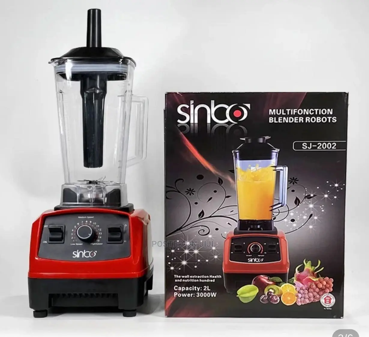 Double Cup Sinbo Industrail Blender