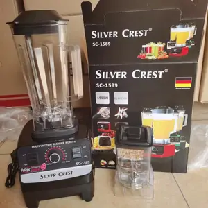 Commercial Double Cup Silver Crest Blender 4500W