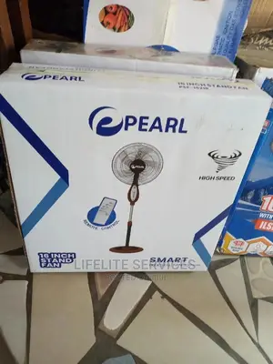 Smart Fan With Remote Control(Pearl)