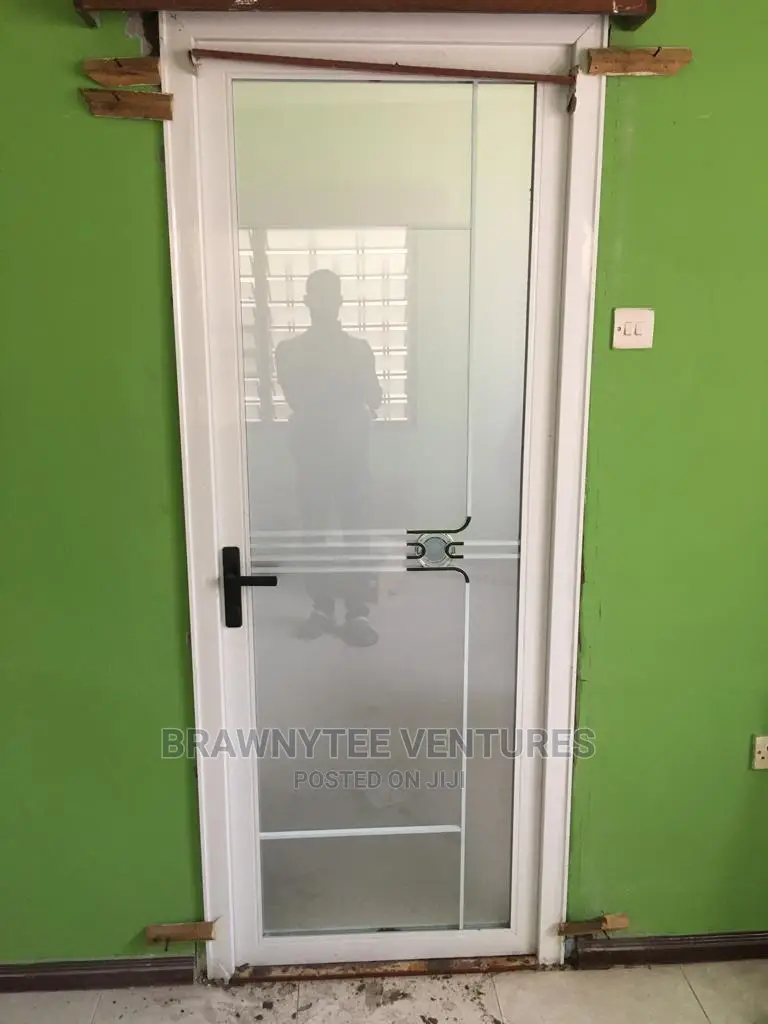 White Bathroom G Door