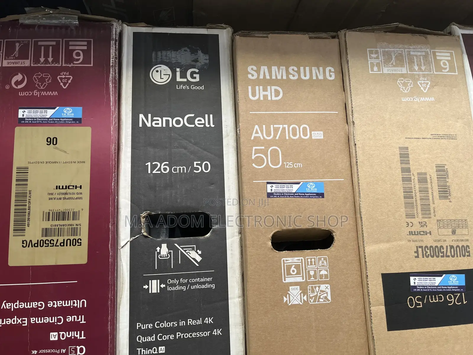 LG 55 Inch Nano80 Series 4K Uhd Smart Nanocell LED TV 55nano