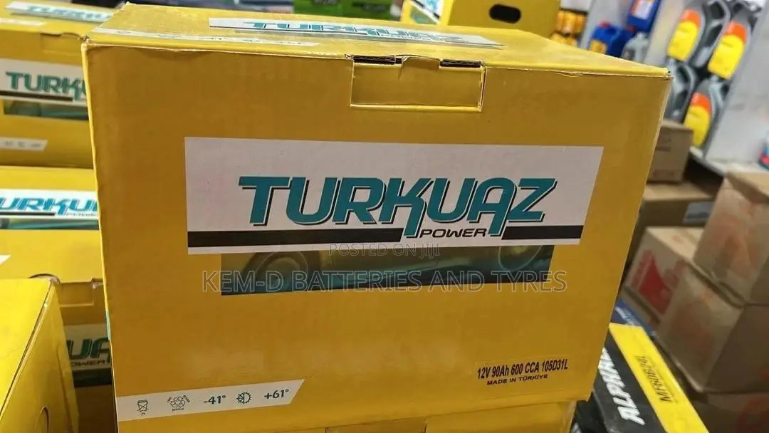 17 Plates 90ah and 88ah Turkuaz Battery - Free Delivery