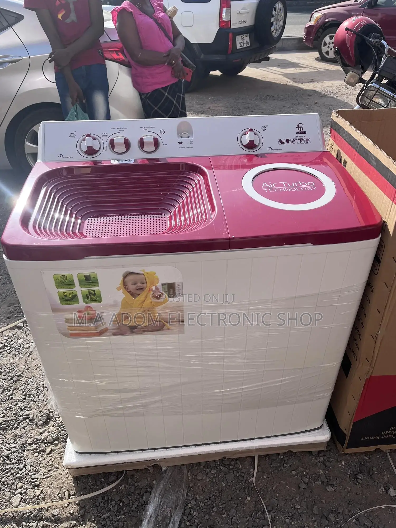 Fair Mate 15kg Twin Tub Air Dry Semi Automatic Washing Machi