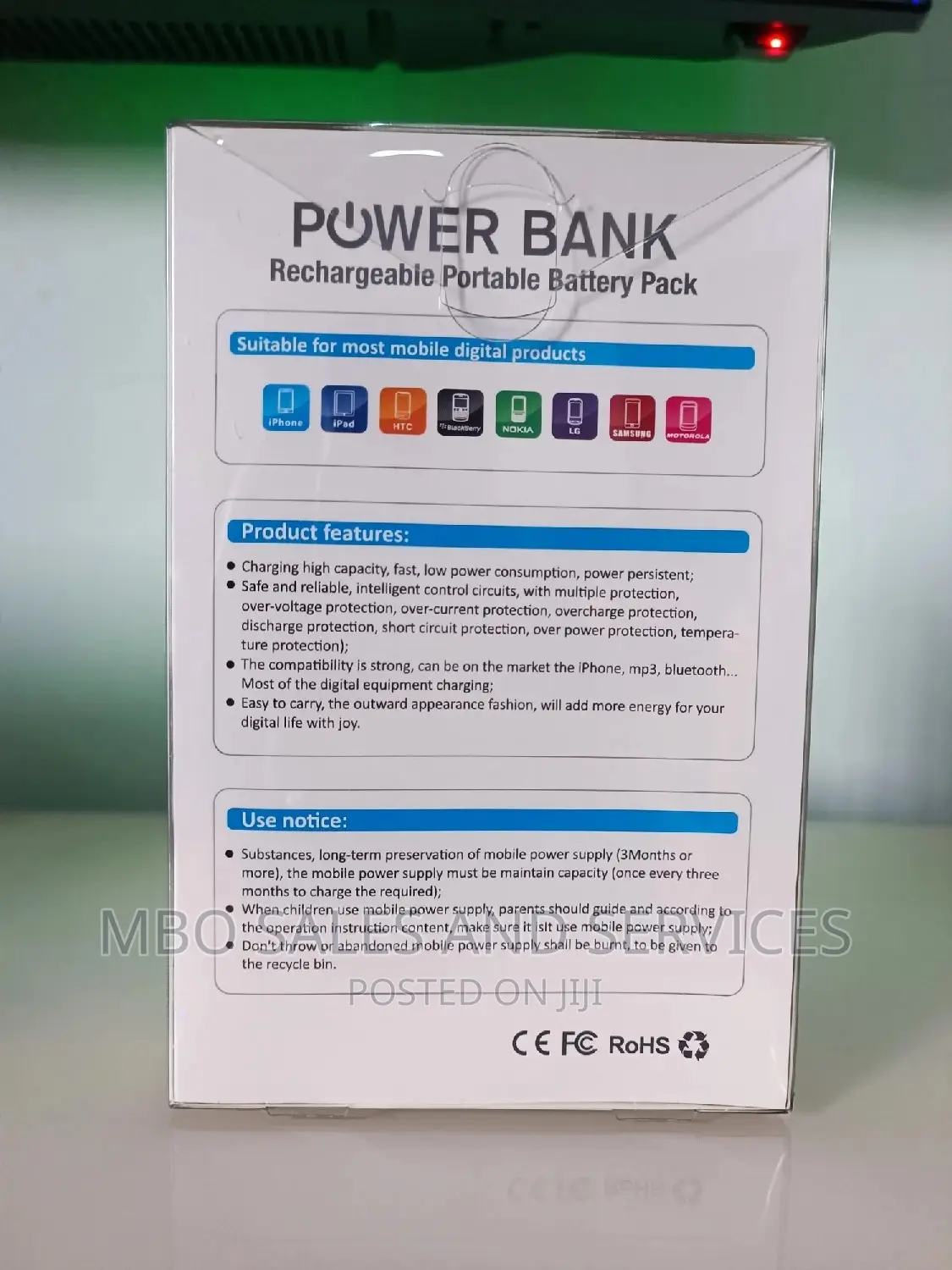 Power Bank 13800mah