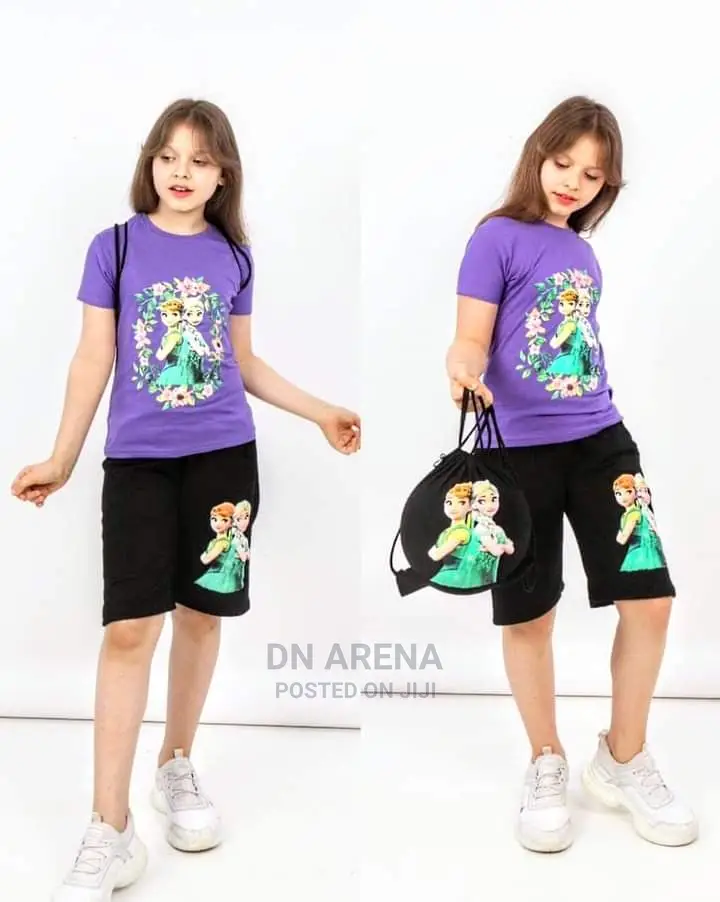 Girls 3pc Cartoon Character Outfit