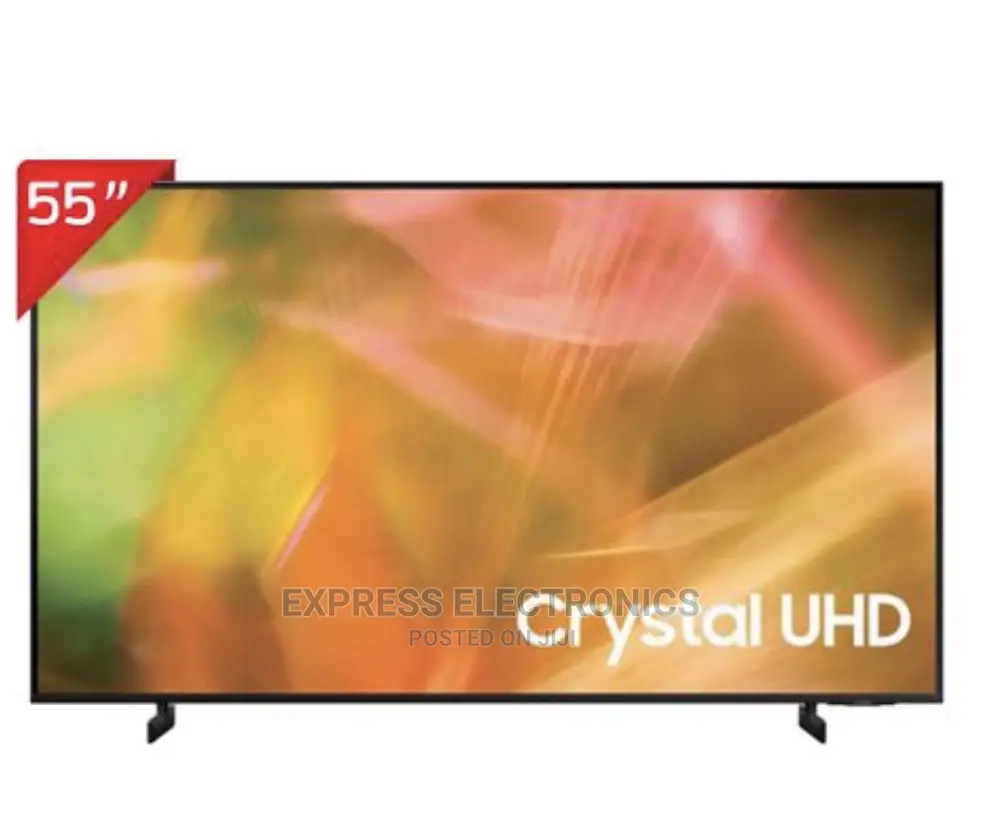 Samsung Crystal UHD Smart TV 55AU8000 55"+Free Wallmount