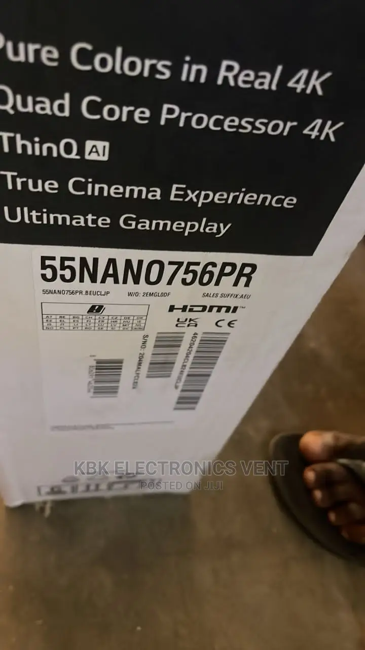 LG 55NANO756 Cell Smart Satellite Tv