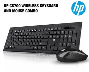 HP Wireless Keyboard and Mouse. (Single Connector)