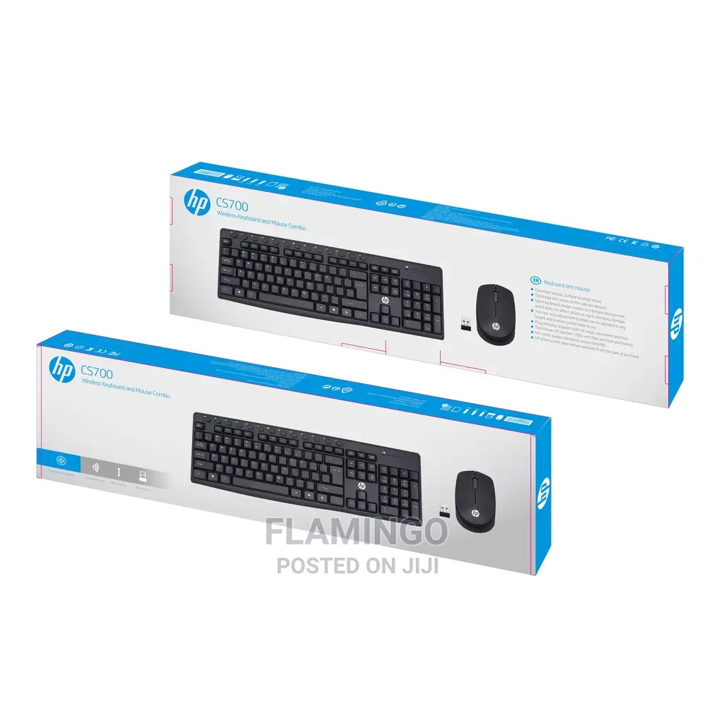 HP Wireless Keyboard and Mouse. (Single Connector)