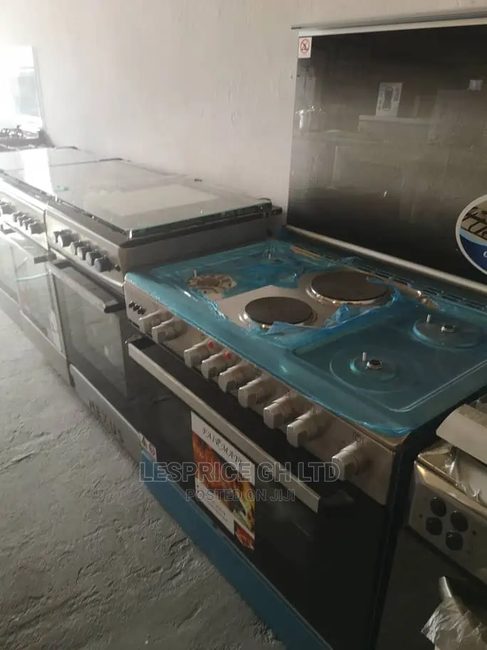 Powerful Fairmate Gas Cooker 2electric With 4burners
