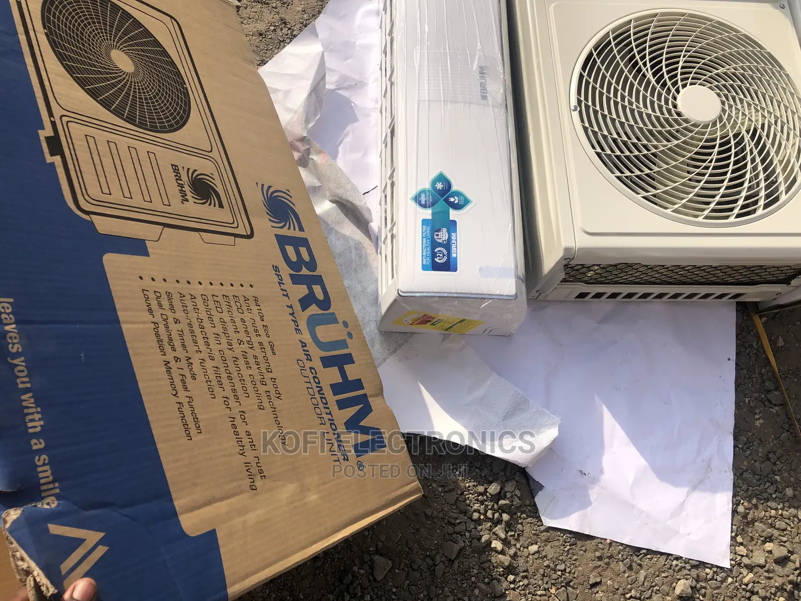 Extreme Cool Bruhm 1.5HP Split Air Conditioner