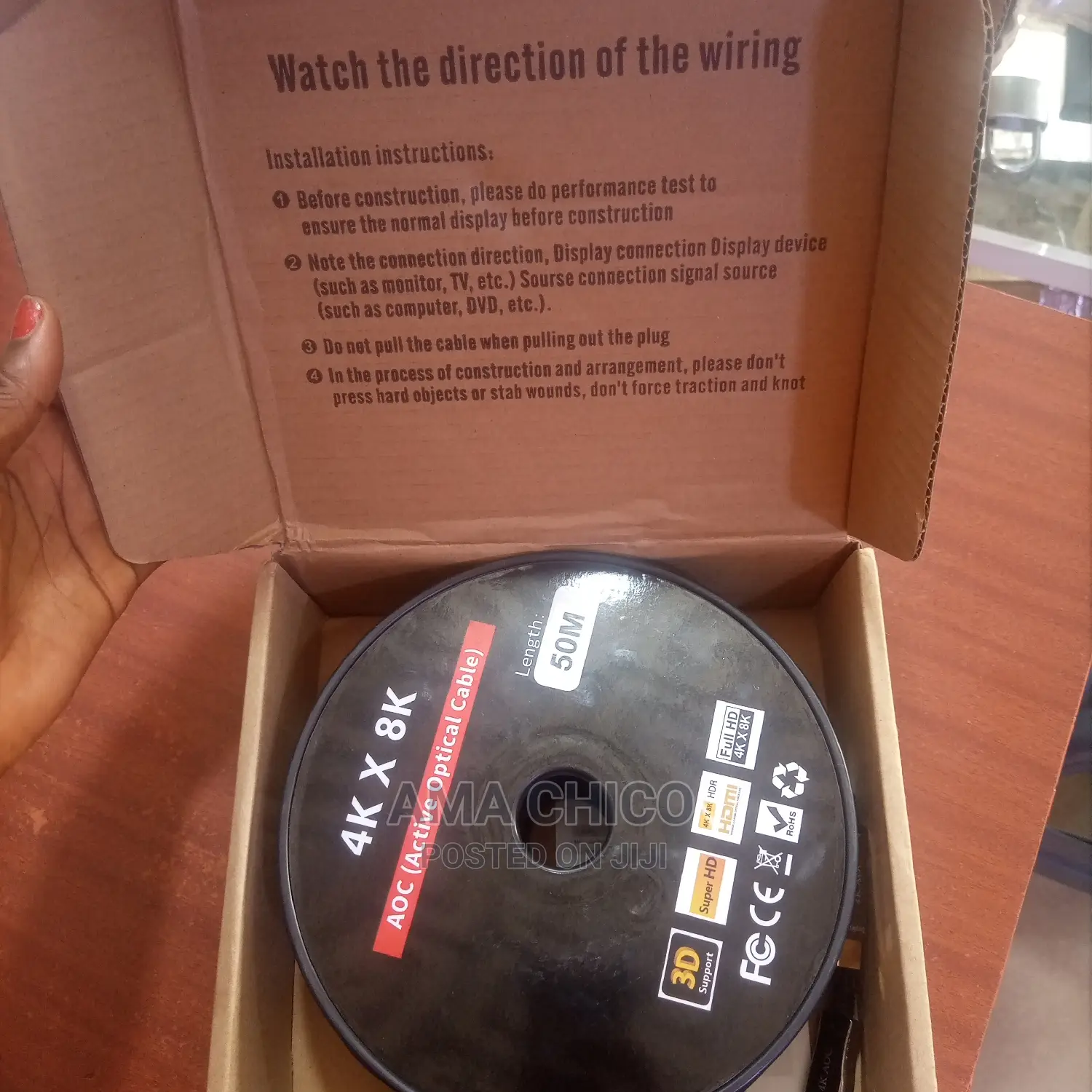 50m Hdmi Cable Optic Fiber