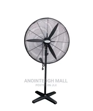 Industrial Standing Fan - 30" Black
