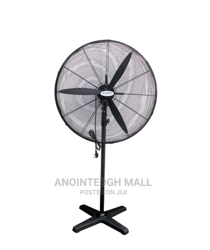 Industrial Standing Fan - 30" Black