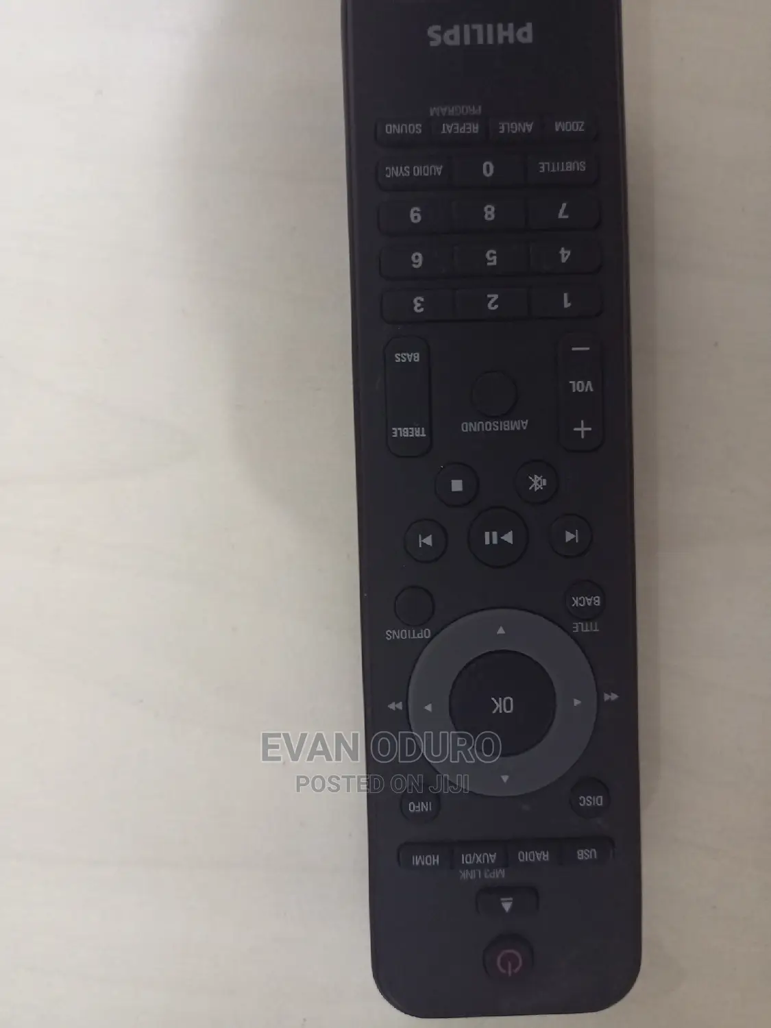 Philips Home Theatre Remote With Ambisound ,Bass And Treble