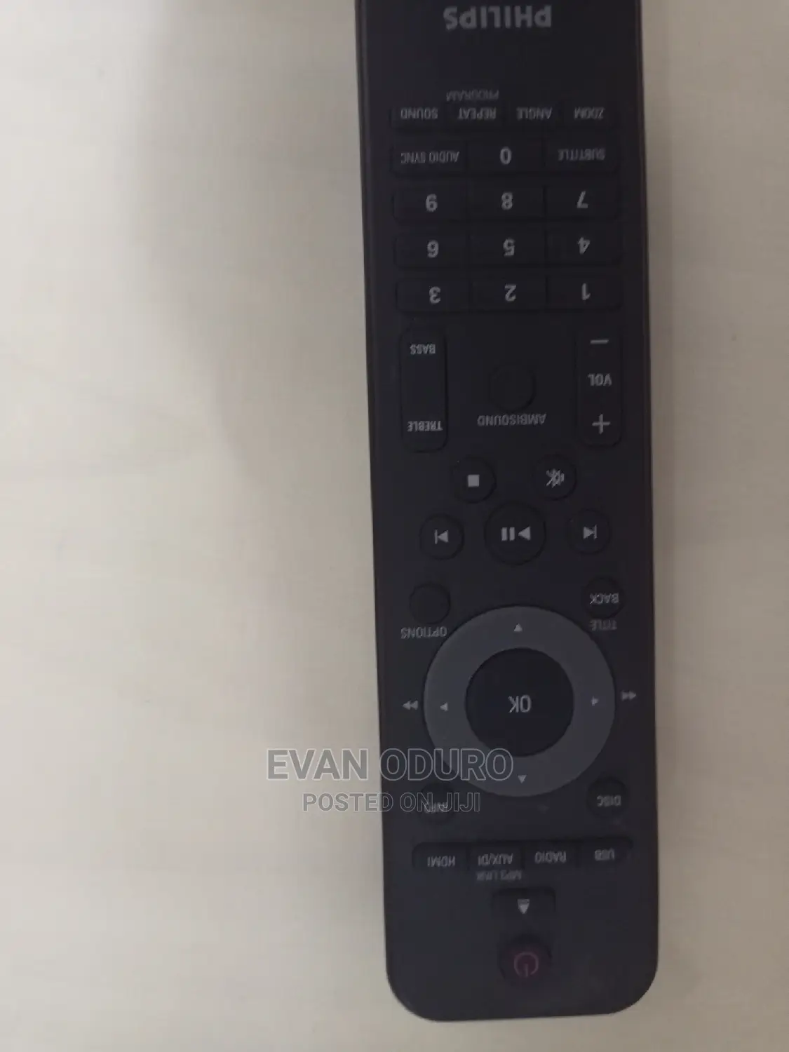 Philips Home Theatre Remote With Ambisound ,Bass And Treble