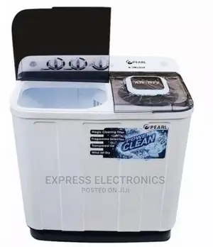 Pearl 7kg Twin Tub Semi Auto Washing Machine-Pwm-70tt