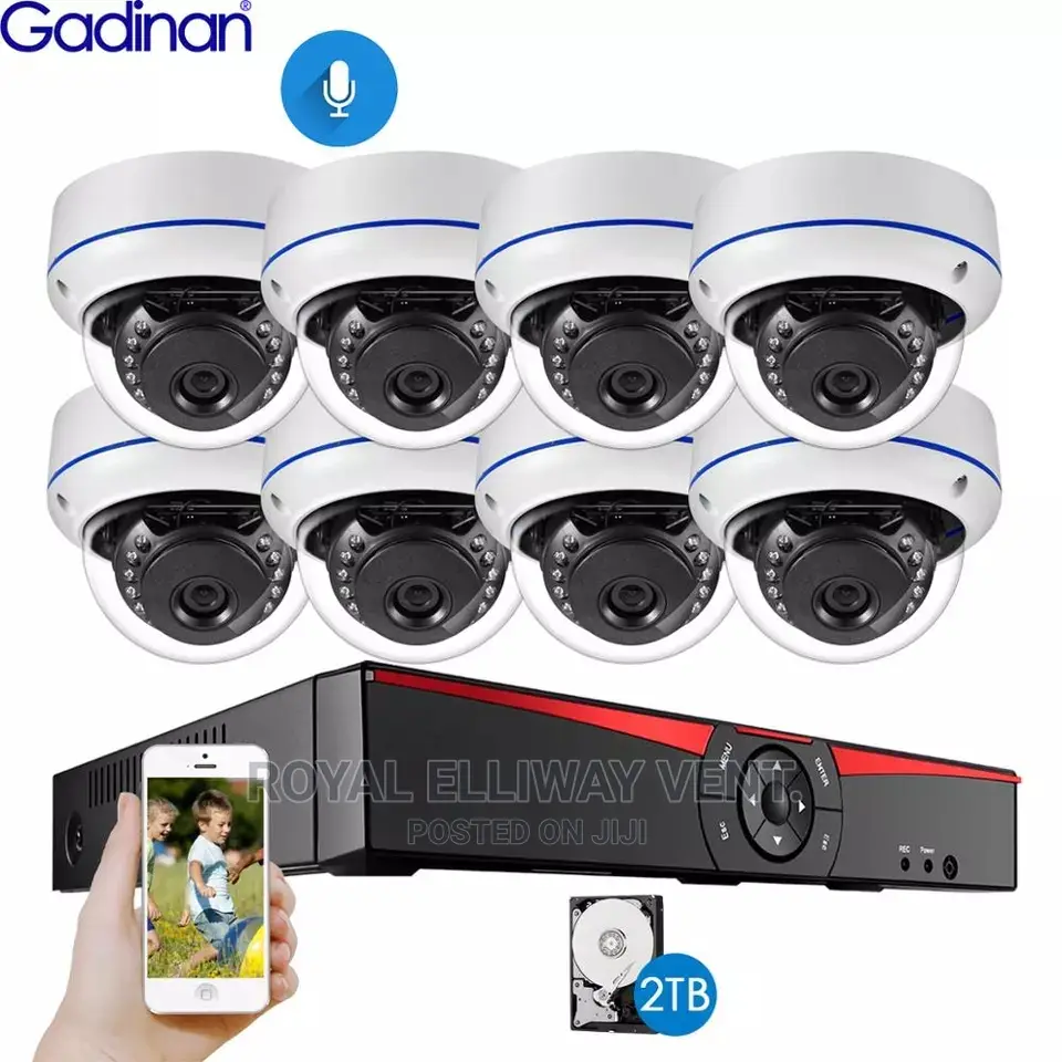 5mp 8ch POE NVR Kit
