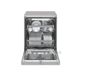 LG Quadwash DFB425FP Steam Dishwasher Platinum Silver+Kettle