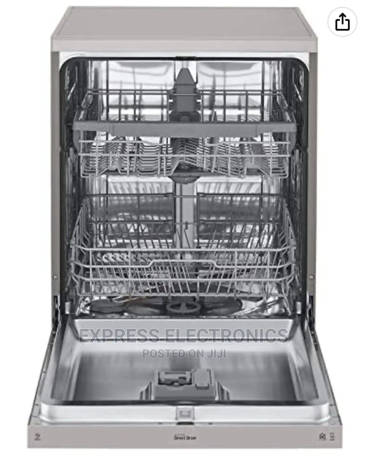 LG 9 Programs 14 Place Settings Dishwasher,Silver DFB512FP