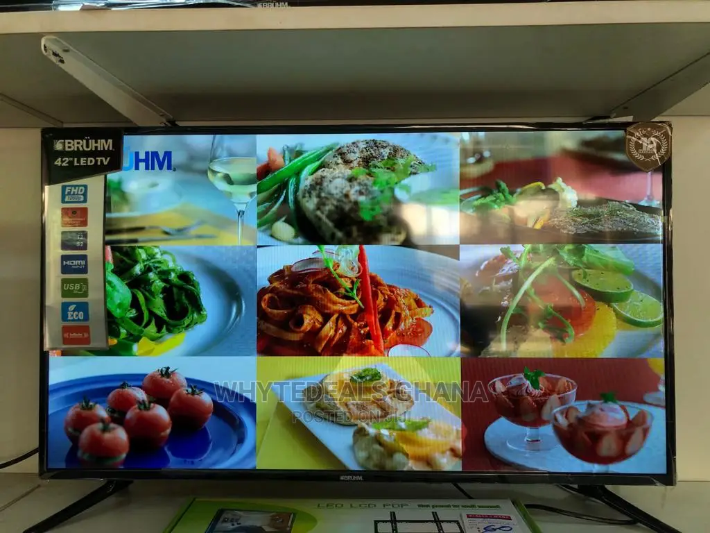 55 Inches Bruhm LED Smart 4K Uhd Bluetooth Inbuilt Satellite