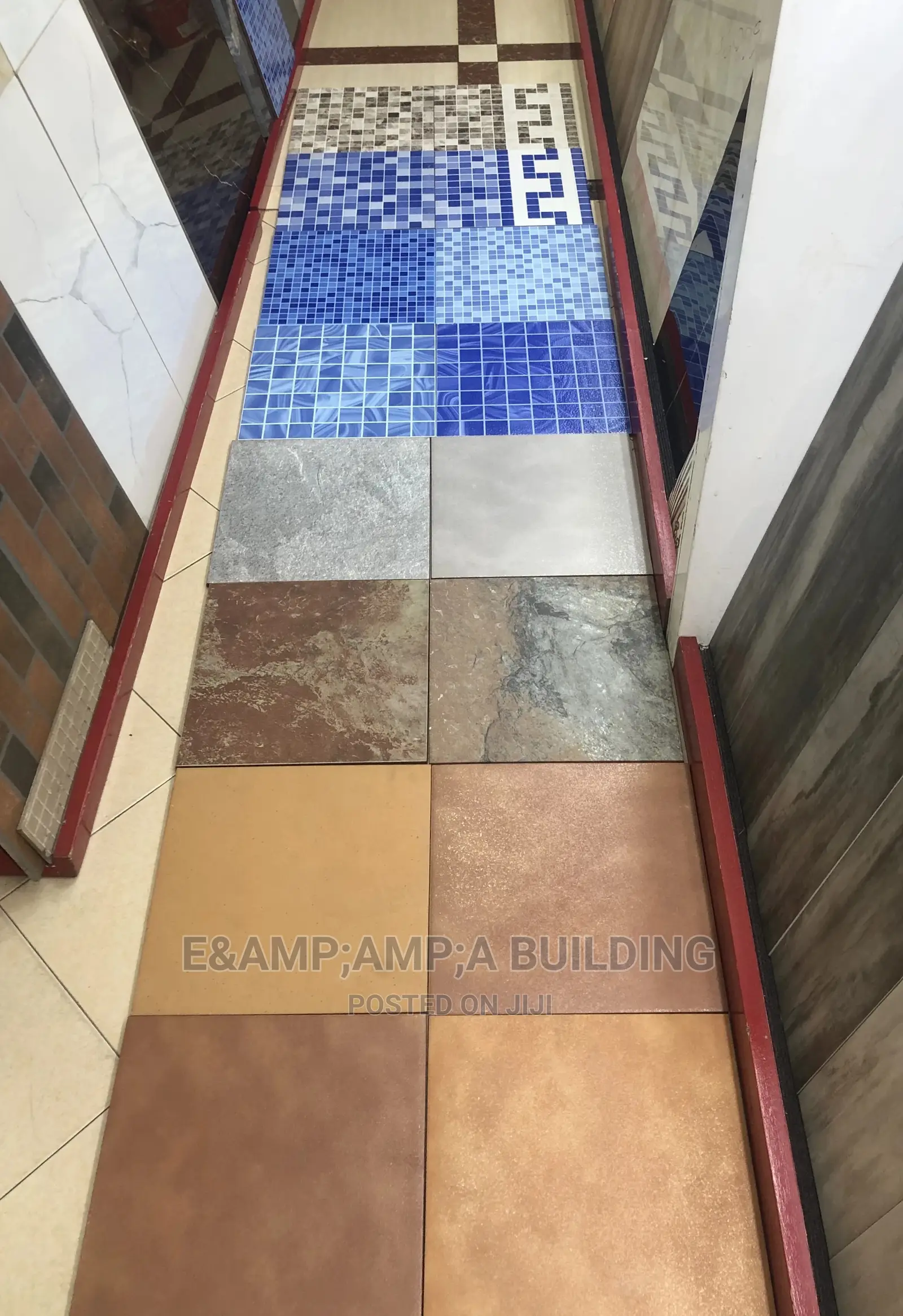 Terracotta Compound Tiles in Kumasi Metropolitan Building Materials