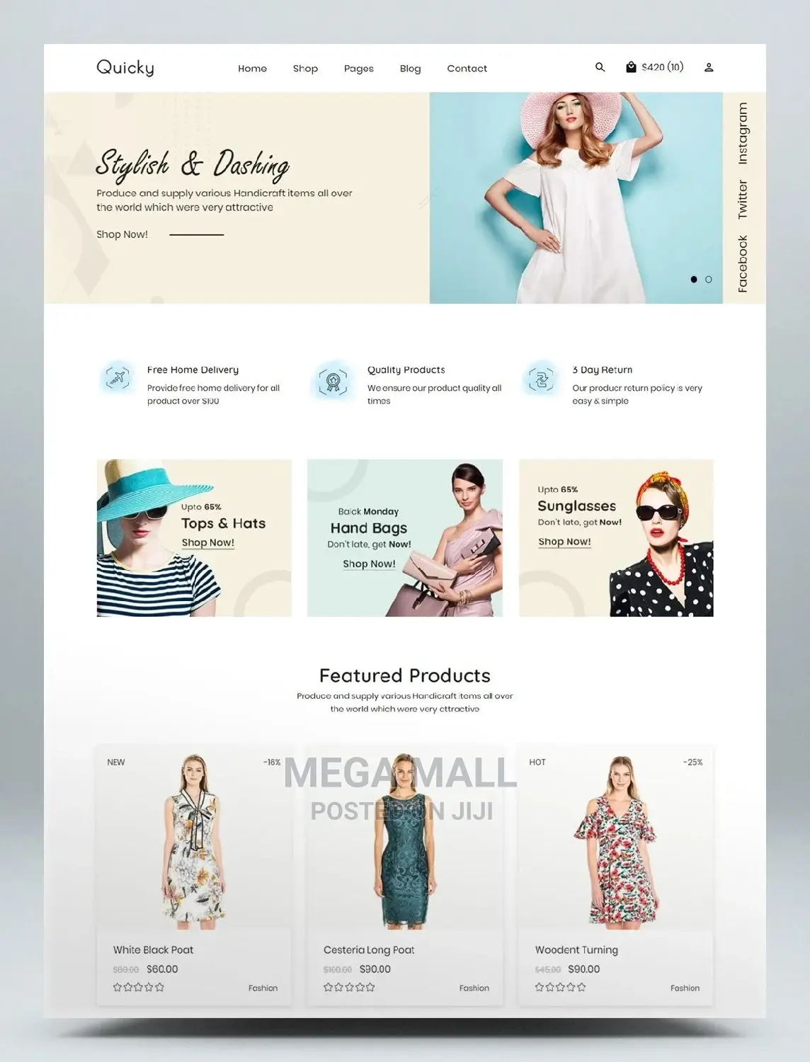 E-Commerce Website Design
