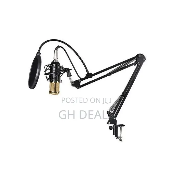 Bm 800 Professional Studio Audio Condenser Microphone 3.5mm
