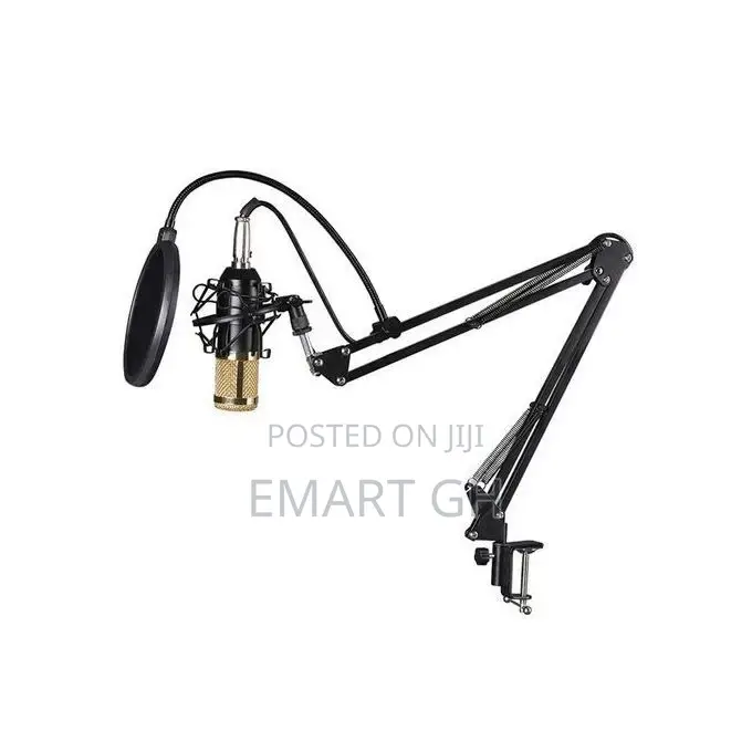 Bm 800 Professional Studio Audio Condenser Microphone 3.5mm