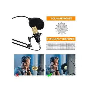 Bm 800 Professional Studio Audio Condenser Microphone 3.5mm