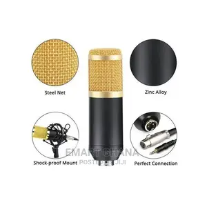 Bm 800 Professional Studio Audio Condenser Microphone 3.5mm
