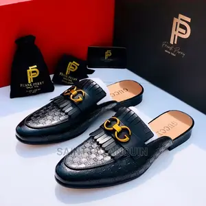 Leather Half Shoe