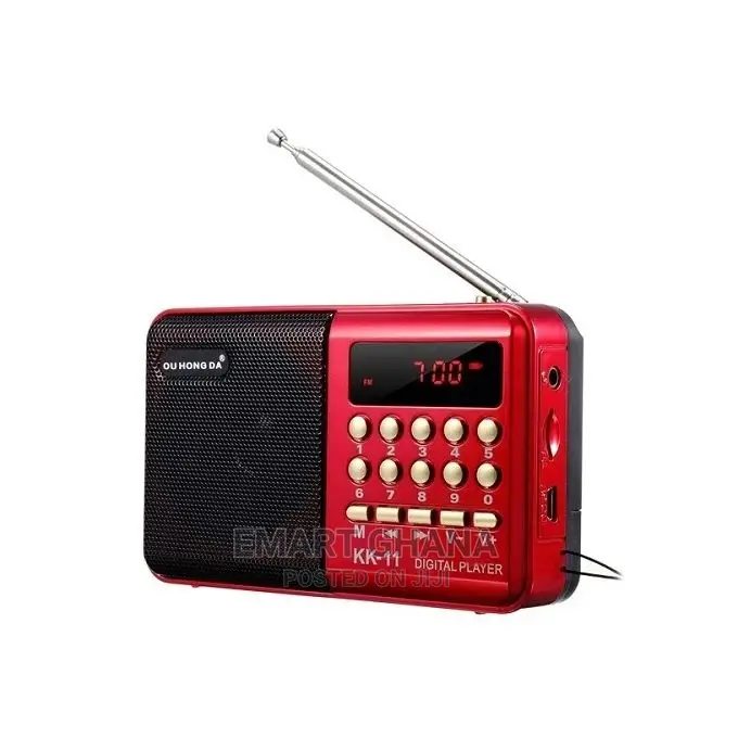 Multifunctional FM Radio Digital Stereo Speaker MP3 USB Disk