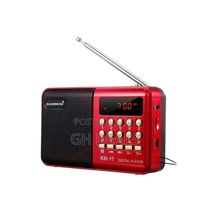 Multifunctional FM Radio Digital Stereo Speaker MP3 USB Disk