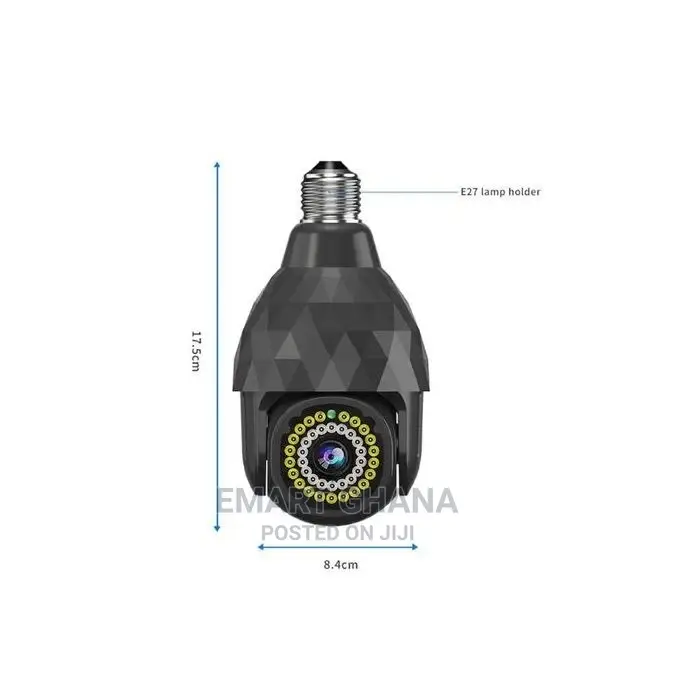 WIFI HD 1080P Surveillance Camera E27 39 Lights Smart Camera